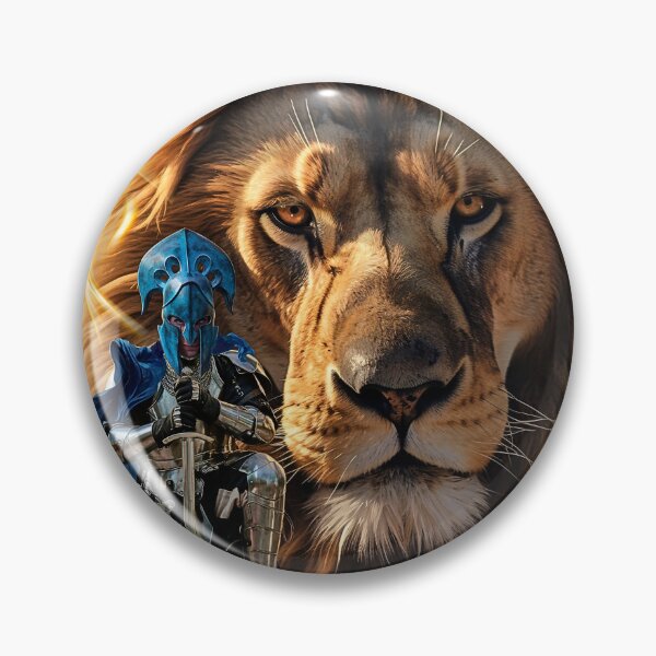 Item preview, Yeshua's Blue Knight designed and sold by Tripp Art Studio.