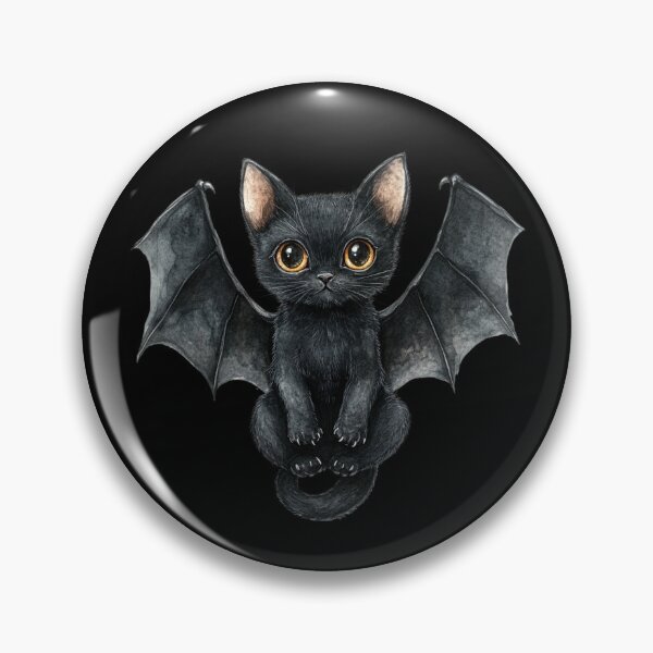 Item preview, Adorable Bat-Winged Kitten designed and sold by hrendika.