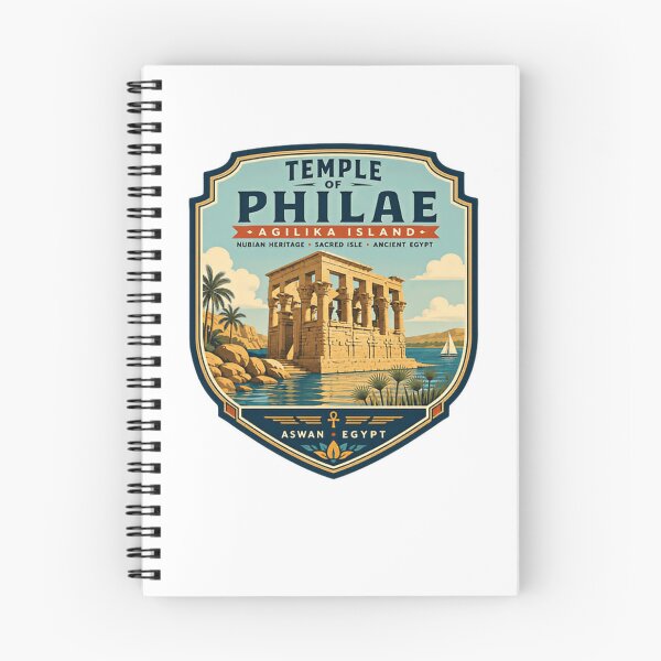Item preview, Temple Of Philae Agilika Island Nubian Heritage Sacred Isle Ancient Egypt Aswan Egypt Travel History designed and sold by Star3NowForMe.
