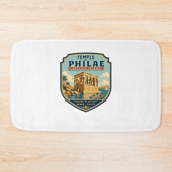 Item preview, Temple Of Philae Agilika Island Nubian Heritage Sacred Isle Ancient Egypt Aswan Egypt Travel History designed and sold by Star3NowForMe.