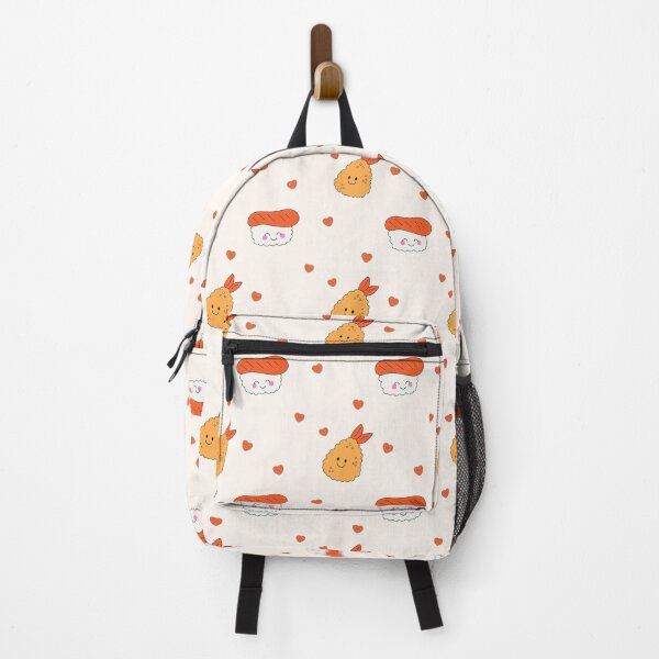 Item preview, Cute Hand Drawn Sushi Shrimp Pattern designed and sold by Porpor Artwork.
