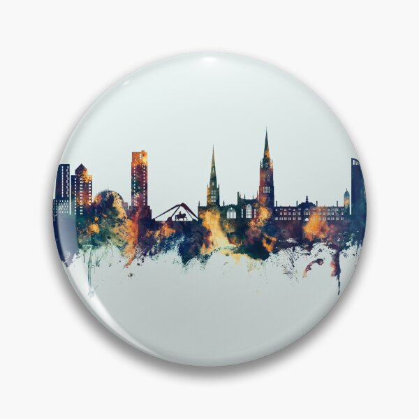 Item preview, Coventry England Skyline designed and sold by ArtPrints.