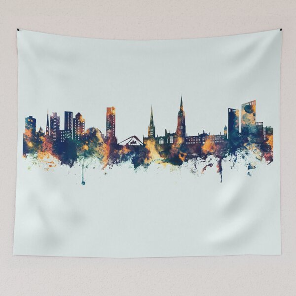 Item preview, Coventry England Skyline designed and sold by ArtPrints.
