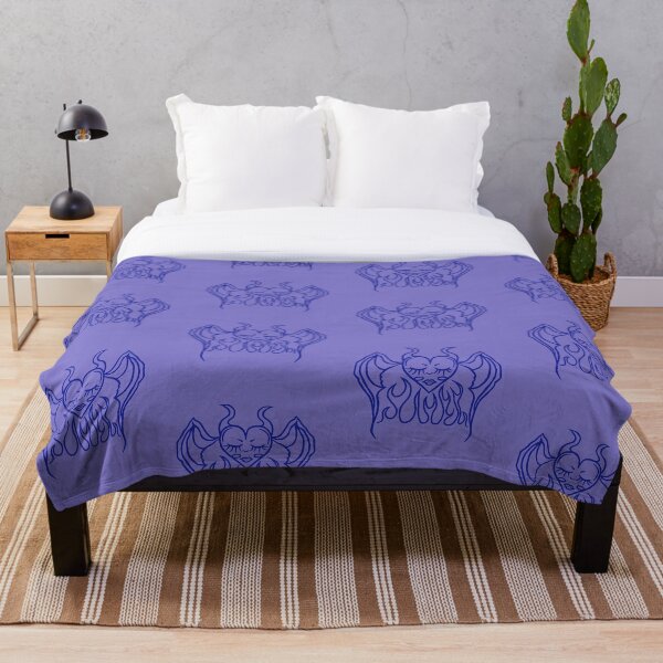 Item preview, Criatura Corazón de Diablo (Contorno Azul) designed and sold by CamilasPrints.