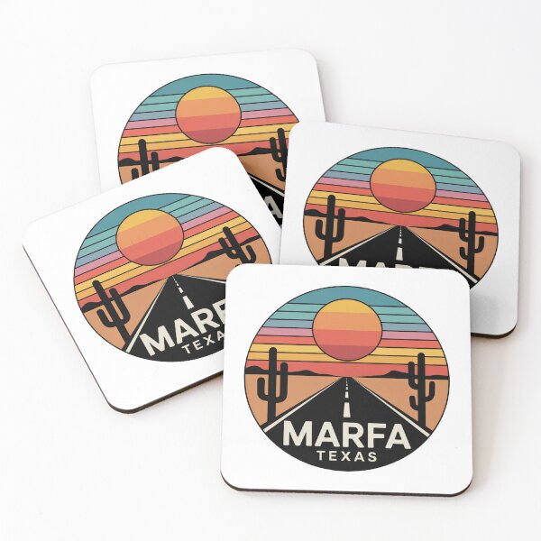 Item preview, Marfa Texas: Desert Road Sunset designed and sold by CircinusStore.