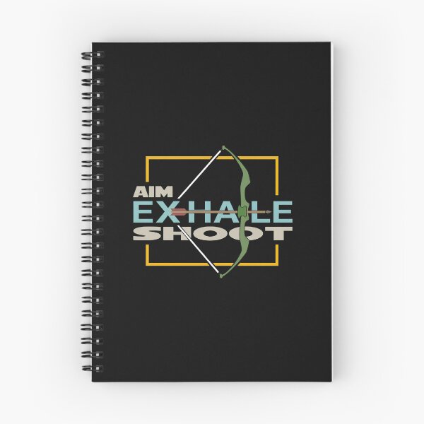 Item preview, Aim Exhale Shoot Archery Bow and Arrow Graphic designed and sold by uglandheap.