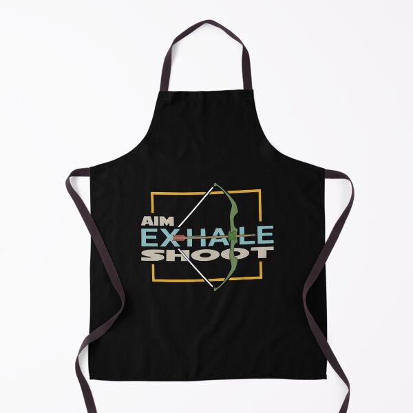 Item preview, Aim Exhale Shoot Archery Bow and Arrow Graphic designed and sold by uglandheap.