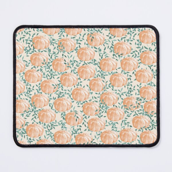 Item preview, Viney Pumpkins Sketched Harvest Pumpkin Patch in Cream designed and sold by FaireWaveArt.