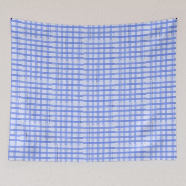 Item preview, Baby Blue Gingham  designed and sold by MoonStudio97.