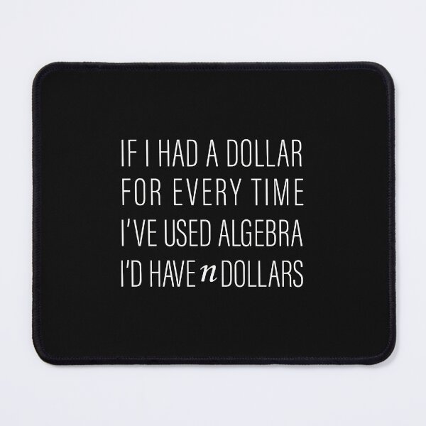Item preview, Algebra Math Pun Funny Quote Design designed and sold by uglandheap.