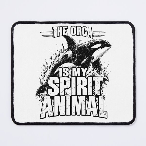 Item preview, The Orca Is My Spirit Animal Killer Whale Grunge Distressed Ocean designed and sold by ZIGLWORKS.