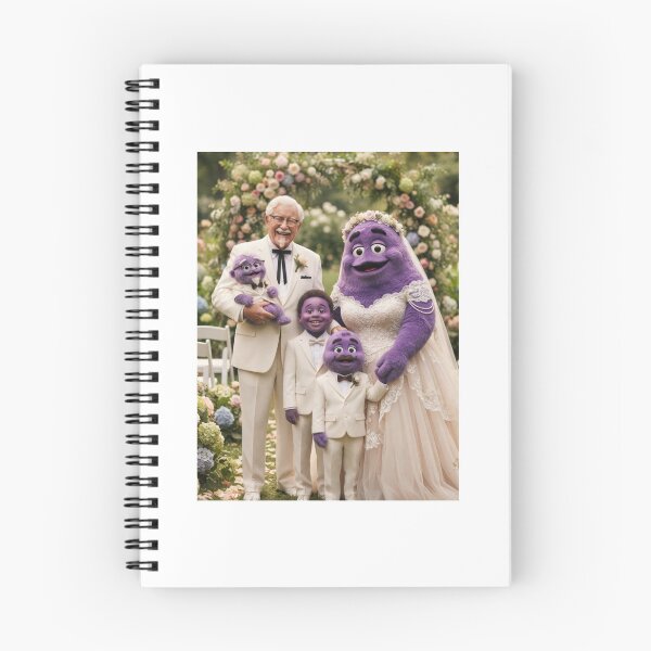 Item preview, Grimace colonel sanders kfc love wedding meme memes funny parody birthday christmas  designed and sold by CheeseBlueprint.