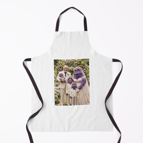 Item preview, Grimace colonel sanders kfc love wedding meme memes funny parody birthday christmas designed and sold by CheeseBlueprint.