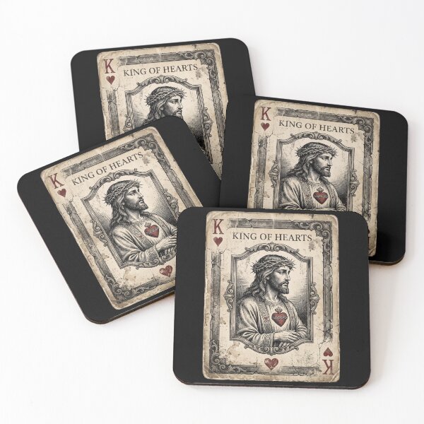 Item preview, Jesus King Of Kings, King Of Hearts designed and sold by Parallel Label .
