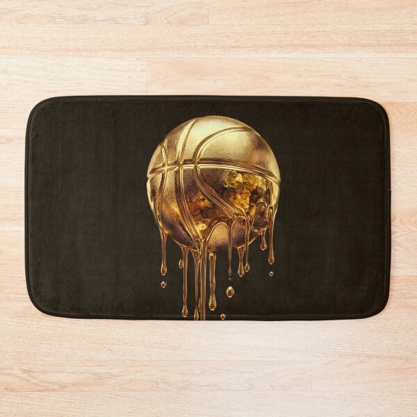 Item preview, Liquid Gold Chrome Melting Basketball designed and sold by DripCultureLab.
