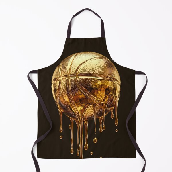 Item preview, Liquid Gold Chrome Melting Basketball designed and sold by DripCultureLab.