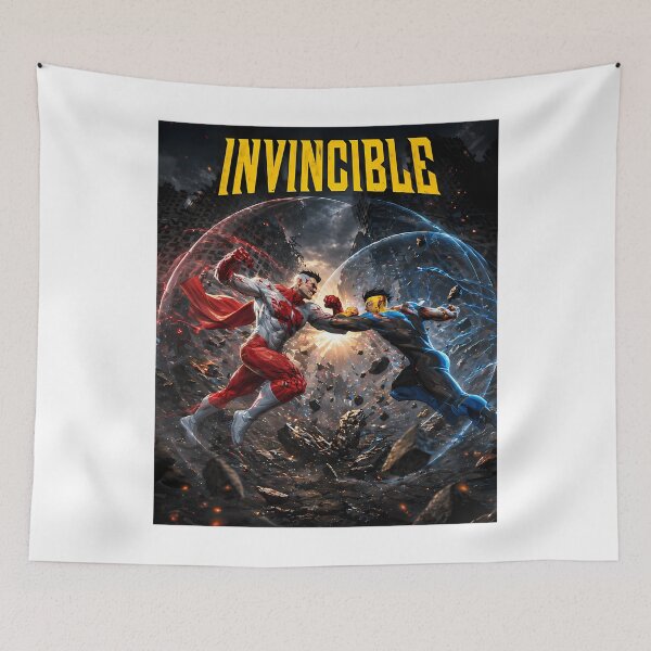 Item preview, Epic Superhero Father Vs Son Battle designed and sold by Vekonn.