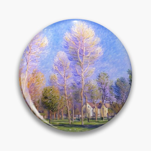Item preview, Trees in Blossom, Springtime at Giverny designed and sold by artdesignsnow.