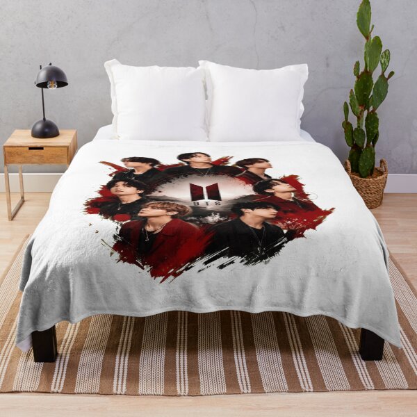 Item preview, Dark Kpop Inspired Portrait Collage With Red Grunge designed and sold by KevinLeon13697.