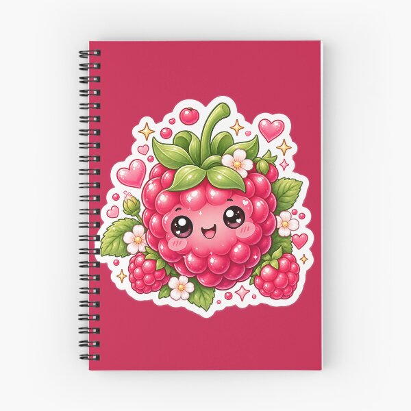 Item preview, Cute Kawaii Raspberry Sticker designed and sold by Christiana-Art.