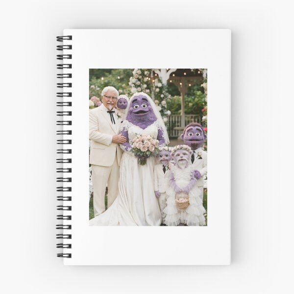 Item preview, Grimace colonel sanders kfc love wedding meme memes funny parody birthday christmas  designed and sold by CheeseBlueprint.