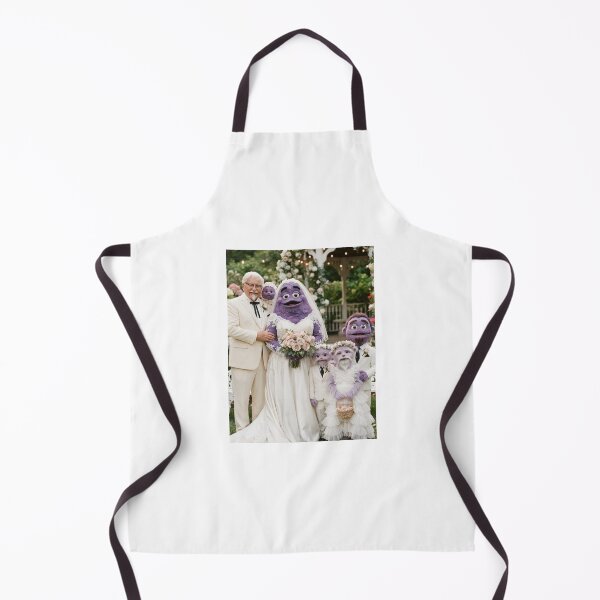 Item preview, Grimace colonel sanders kfc love wedding meme memes funny parody birthday christmas designed and sold by CheeseBlueprint.