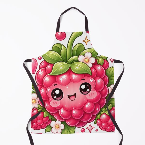 Item preview, Cute Kawaii Raspberry Sticker designed and sold by Christiana-Art.