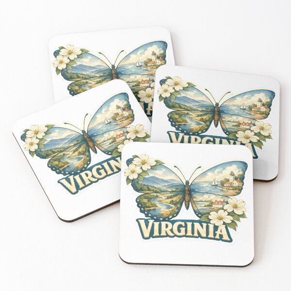 Item preview, Virginia State Soul Butterfly designed and sold by Whimspired By Paxx.