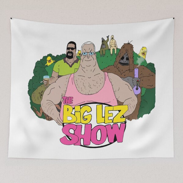 Item preview, The Big Lez Show - Iconic Comedy Series Poster designed and sold by FEBRICAST.