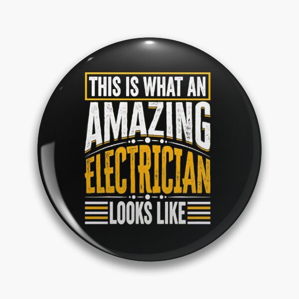 Item preview, Amazing Electrician Looks Like Typography designed and sold by uglandheap.