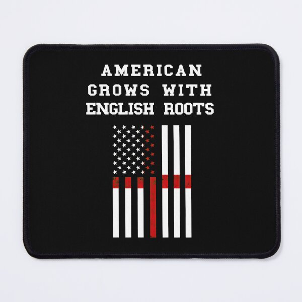 Item preview, American Grows With English Roots Flag Design designed and sold by uglandheap.