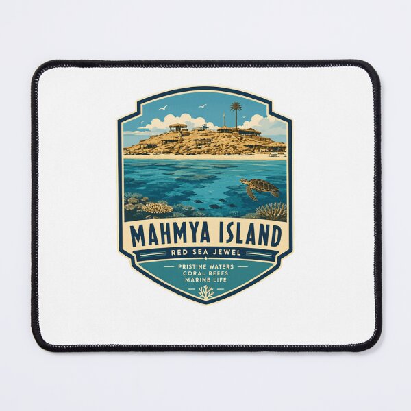Item preview, Mahmya Island Red Sea Jewel Pristine Waters Coral Reefs Marine Life Ocean Travel Vacation designed and sold by Star3NowForMe.