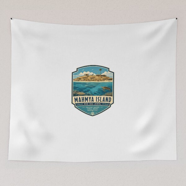 Item preview, Mahmya Island Red Sea Jewel Pristine Waters Coral Reefs Marine Life Ocean Travel Vacation designed and sold by Star3NowForMe.