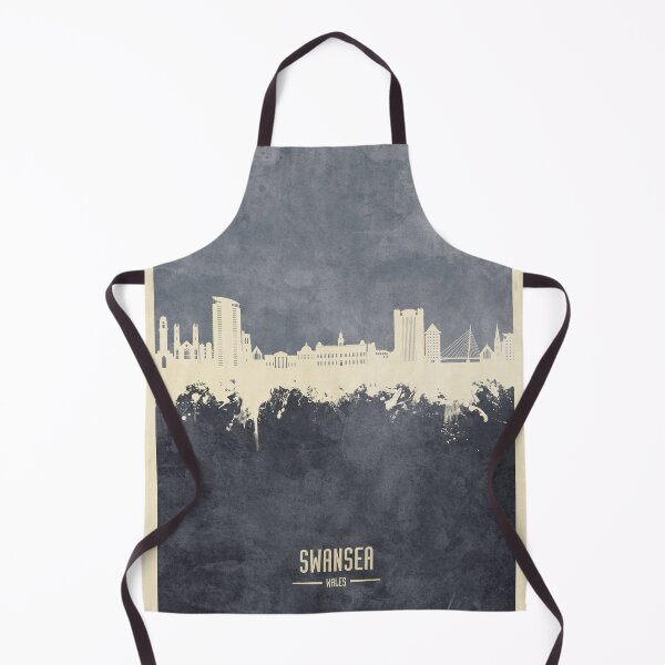 Item preview, Swansea Wales Skyline designed and sold by ArtPrints.