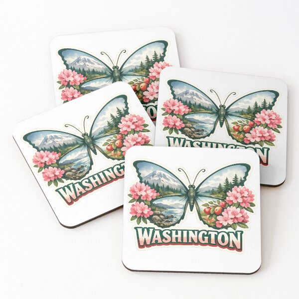 Item preview, Washington State Soul Butterfly designed and sold by Whimspired By Paxx.