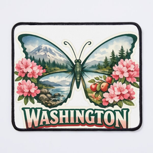 Item preview, Washington State Soul Butterfly designed and sold by Whimspired By Paxx.