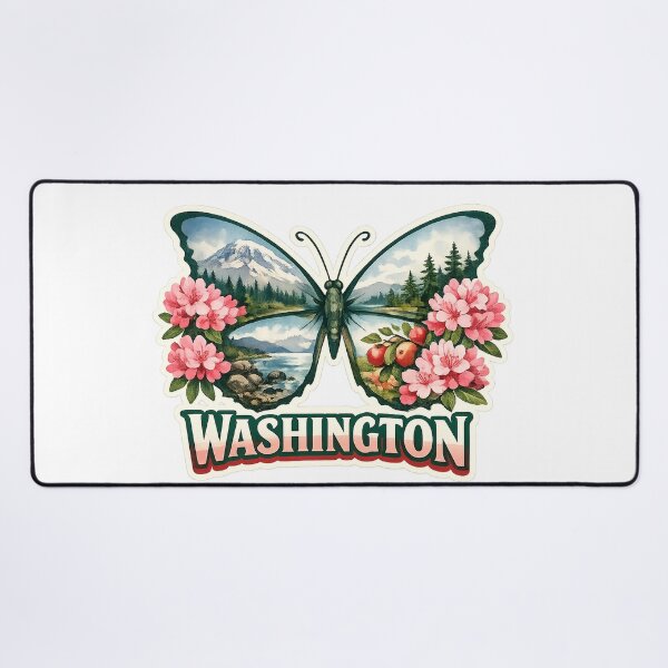 Item preview, Washington State Soul Butterfly designed and sold by Whimspired By Paxx.