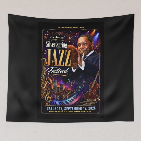 Item preview, SILVER SPRING, MARYLAND – 2026 JAZZ FESTIVAL - Sept. 12, 2026 designed and sold by DBM Photo Art 1.
