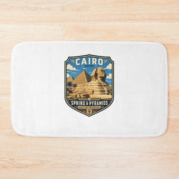 Item preview, Cairo Egypt Sphinx & Pyramids Ancient Wonders Travel Souvenir History designed and sold by Star3NowForMe.
