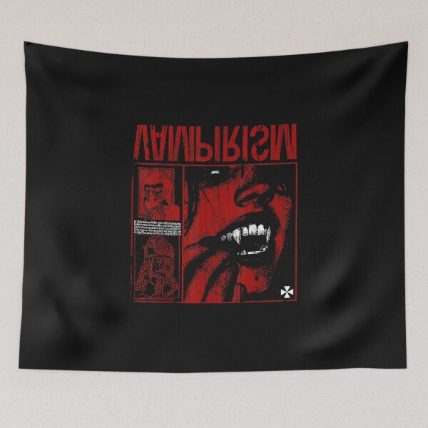 Item preview, Dark Gothic Black and Red Vampire Emo Y2K Grunge Streetwear designed and sold by conggiang914.