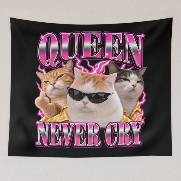 Item preview, Queen Never Cry designed and sold by MOFAPPAREL.