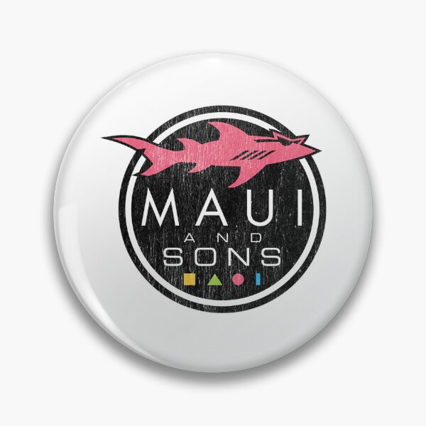 Item preview, Pink Shark Circle Geometric Crest designed and sold by Dream'Ink.