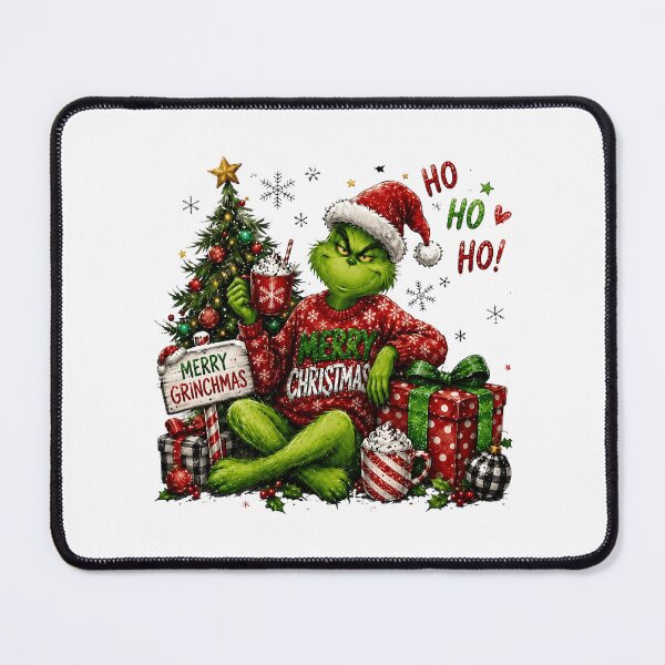 Item preview, Grinch Christmas Holiday Scene With Cozy Festive Decorations designed and sold by JoshuaBry73262.