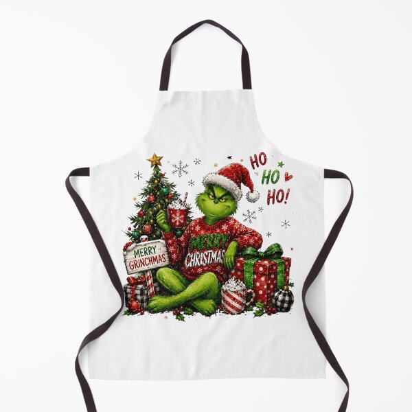 Item preview, Grinch Christmas Holiday Scene With Cozy Festive Decorations designed and sold by JoshuaBry73262.