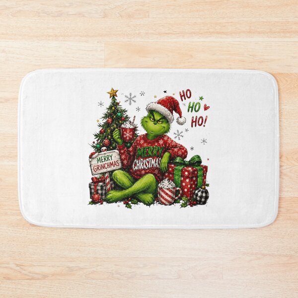Item preview, Grinch Christmas Holiday Scene With Cozy Festive Decorations designed and sold by JoshuaBry73262.