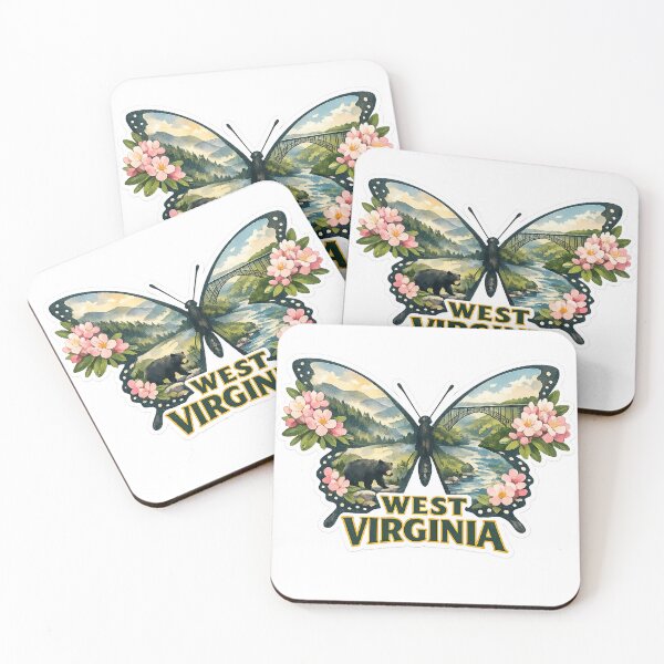 Item preview, West Virginia State Soul Butterfly designed and sold by Whimspired By Paxx.