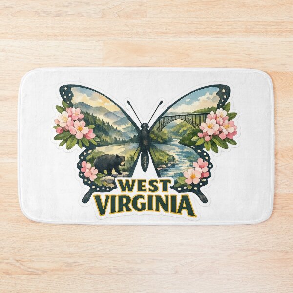 Item preview, West Virginia State Soul Butterfly designed and sold by Whimspired By Paxx.