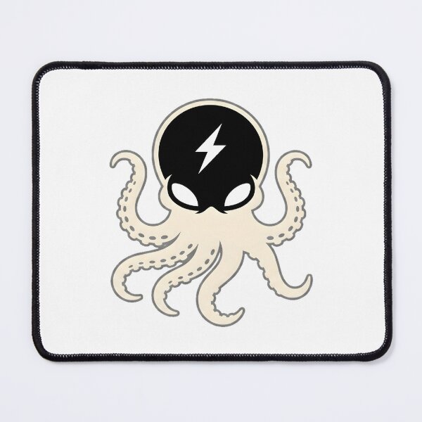Item preview, Octozap Official Mark Signature Sticker White designed and sold by octozap.