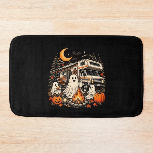 Item preview, Halloween Camping Ghosts – Cute Spooky RV Camper Fall Campfire Design designed and sold by PosiMCreations.