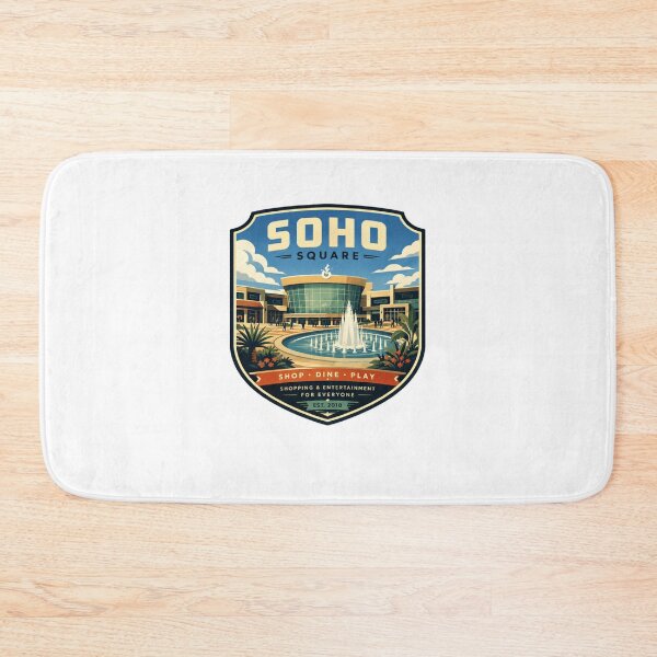 Item preview, Soho Square Shopping Entertainment Destination Visitor Travel Souvenir designed and sold by Star3NowForMe.